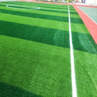 天津河北區足球場人造草坪鋪設施工
